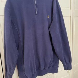 Ralph Lauren POLO Men's XL Tall Half Zip Sweatshirt